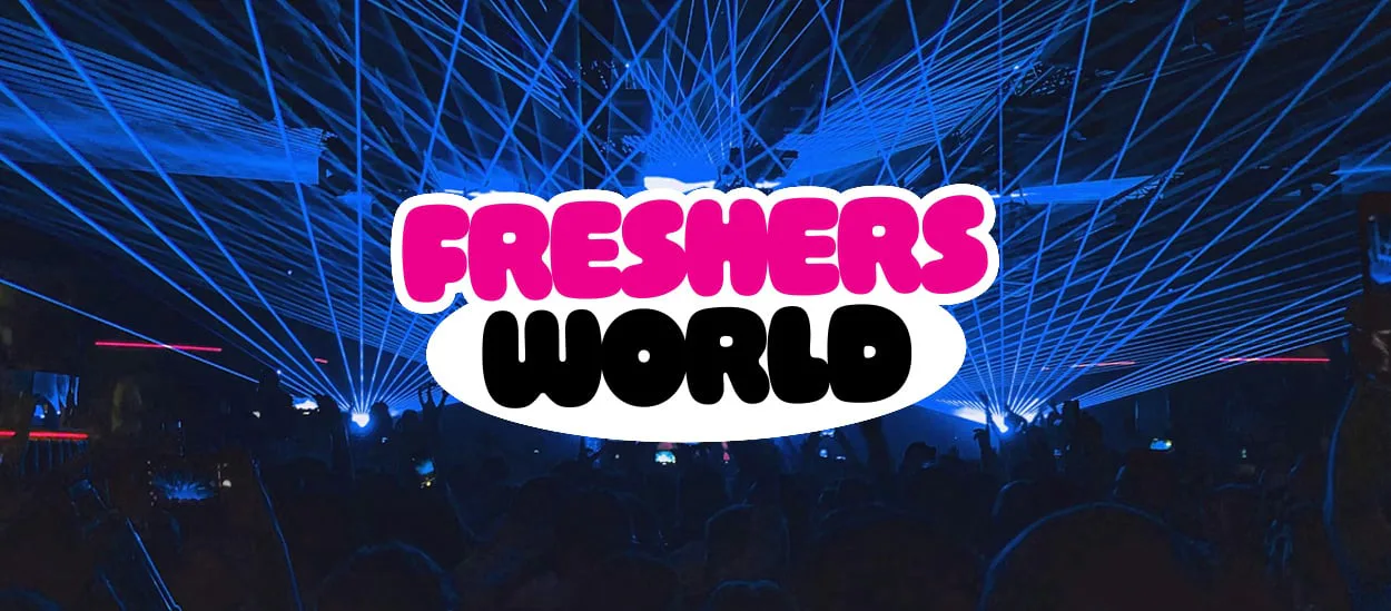 Freshers World Aberdeen event poster