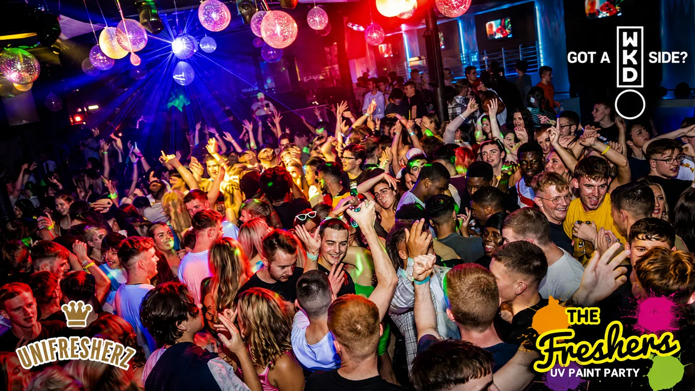 Second & Third Years! / Coleraine Freshers UV Party 2026 - Presented by WKD event poster