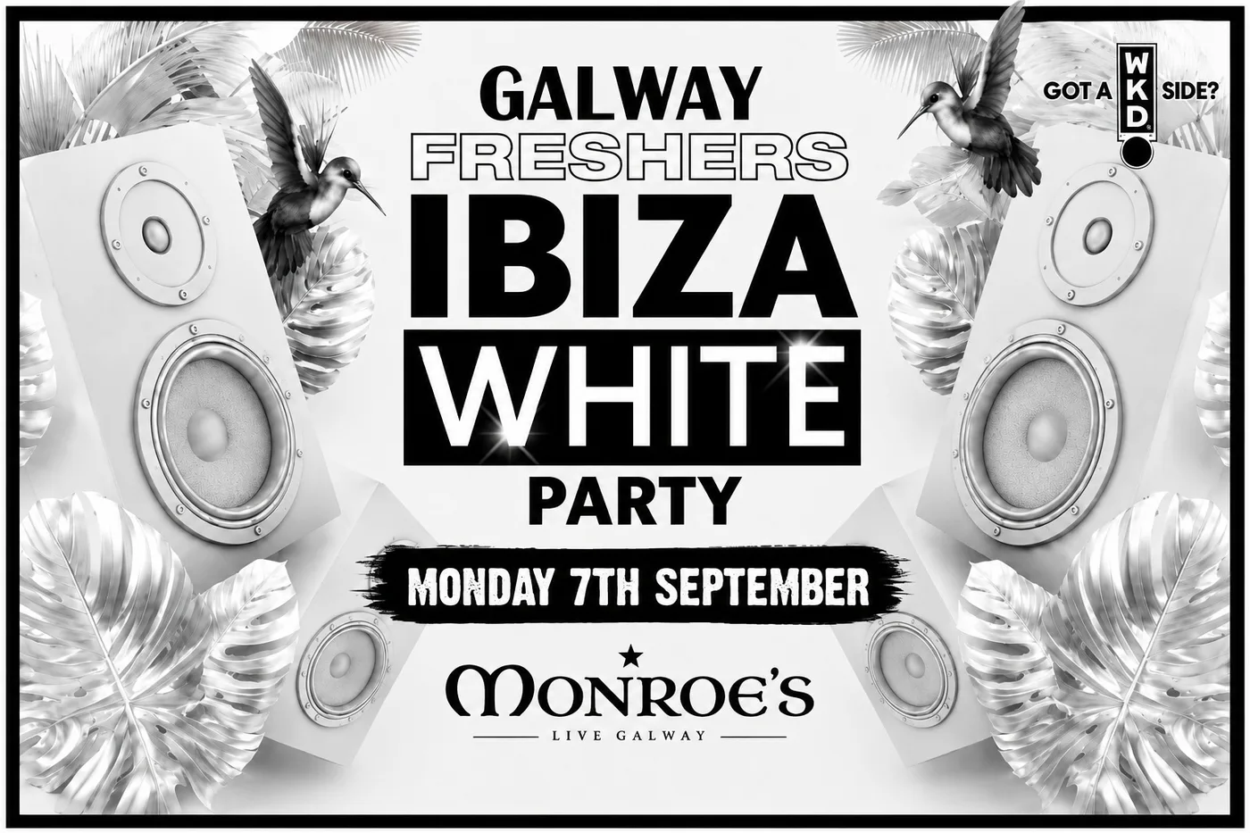 Galway Freshers Freshers Ibiza White Party 2026 - Presented by WKD event image