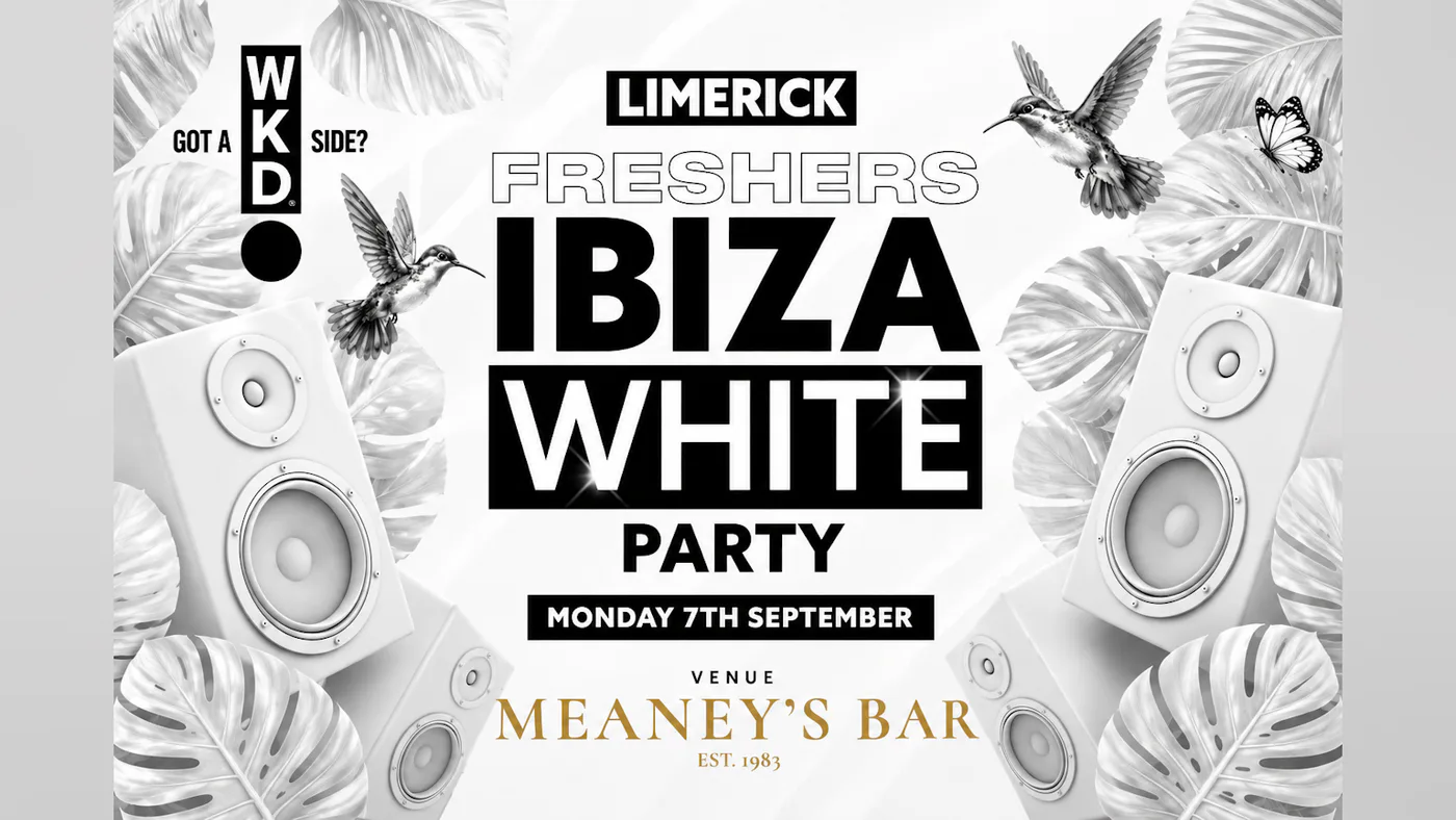 Limerick Freshers Ibiza White Party 2026 event image
