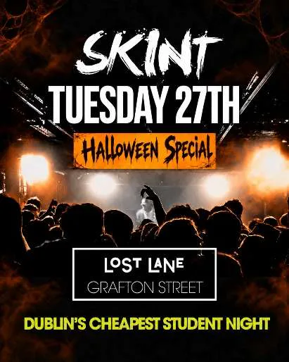 Halloween Skint @ Lost Lane - Tuesday Oct 27th event poster