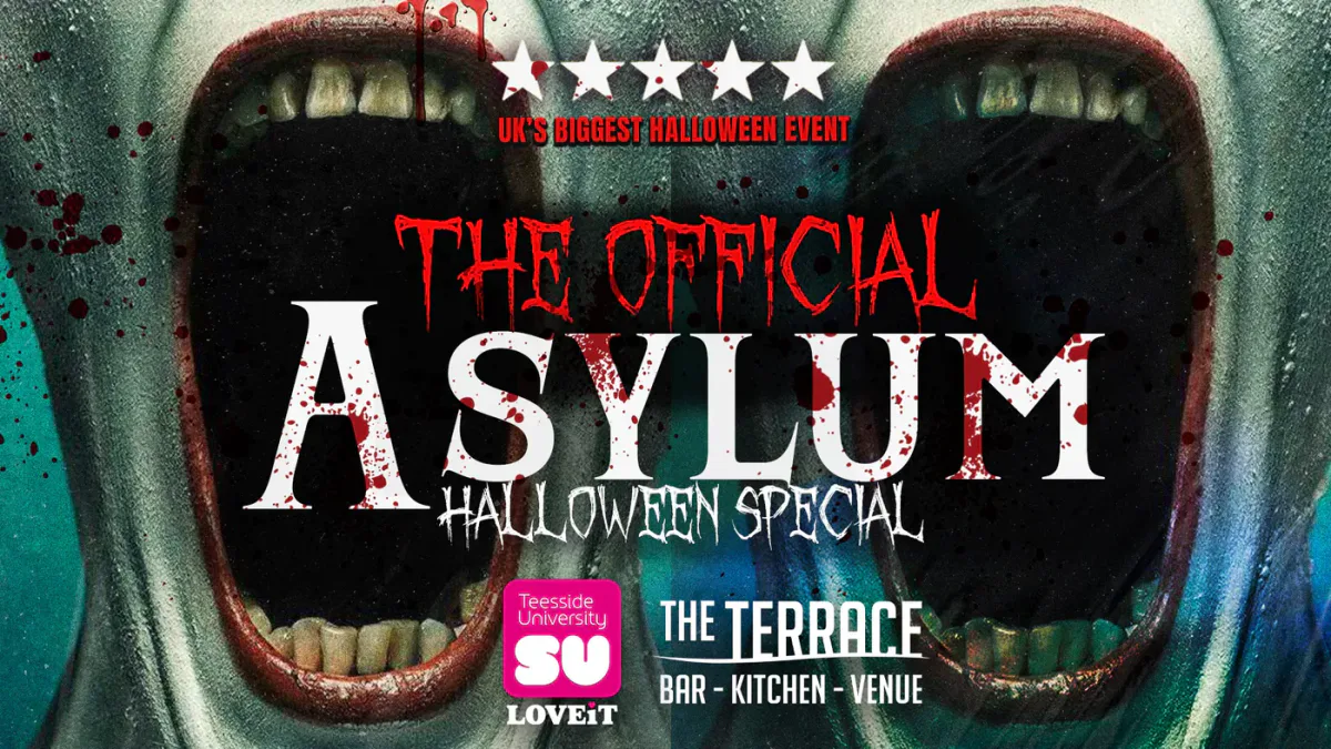 MIDDLESBROUGH HALLOWEEN 🎃 - THE OFFICIAL ASYLUM event poster