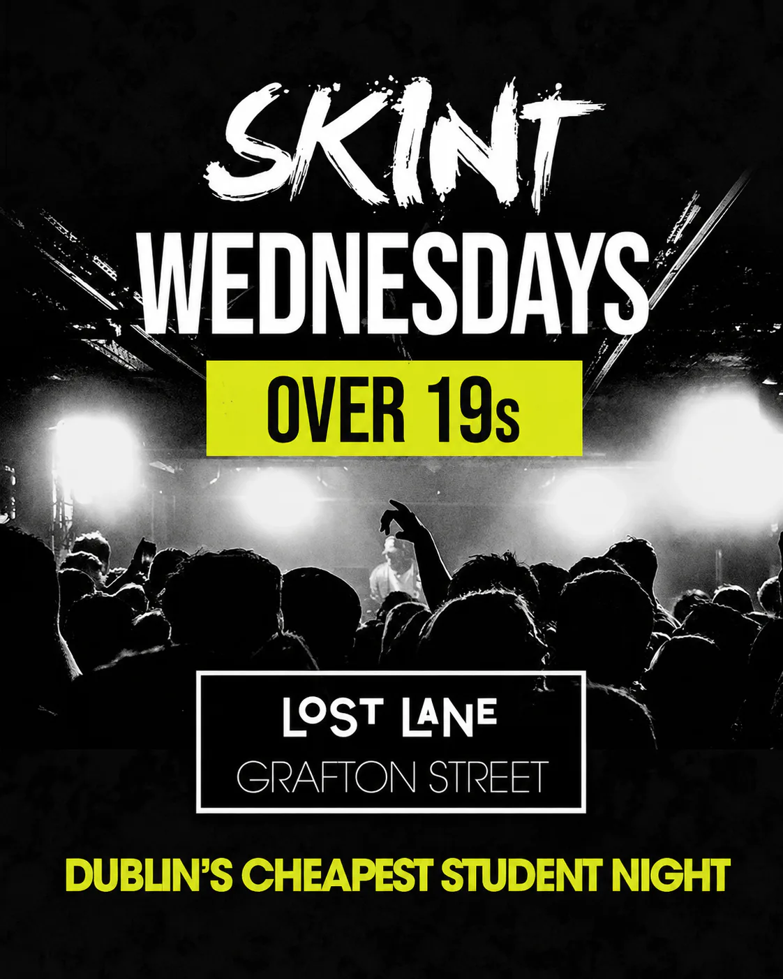 SKINT @ Lost Lane - Over 19s - 99c Tickets - Sept 23rd event poster