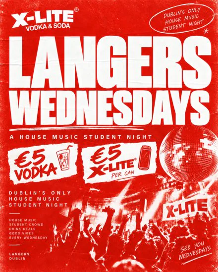 LANGERS WEDNESDAYS | TWENTY TWO NIGHTCLUB 🔥 event poster