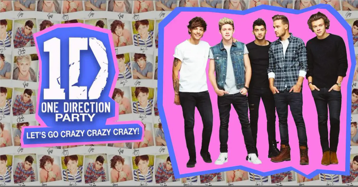 16 Years Of One Direction Party (Dublin) event poster