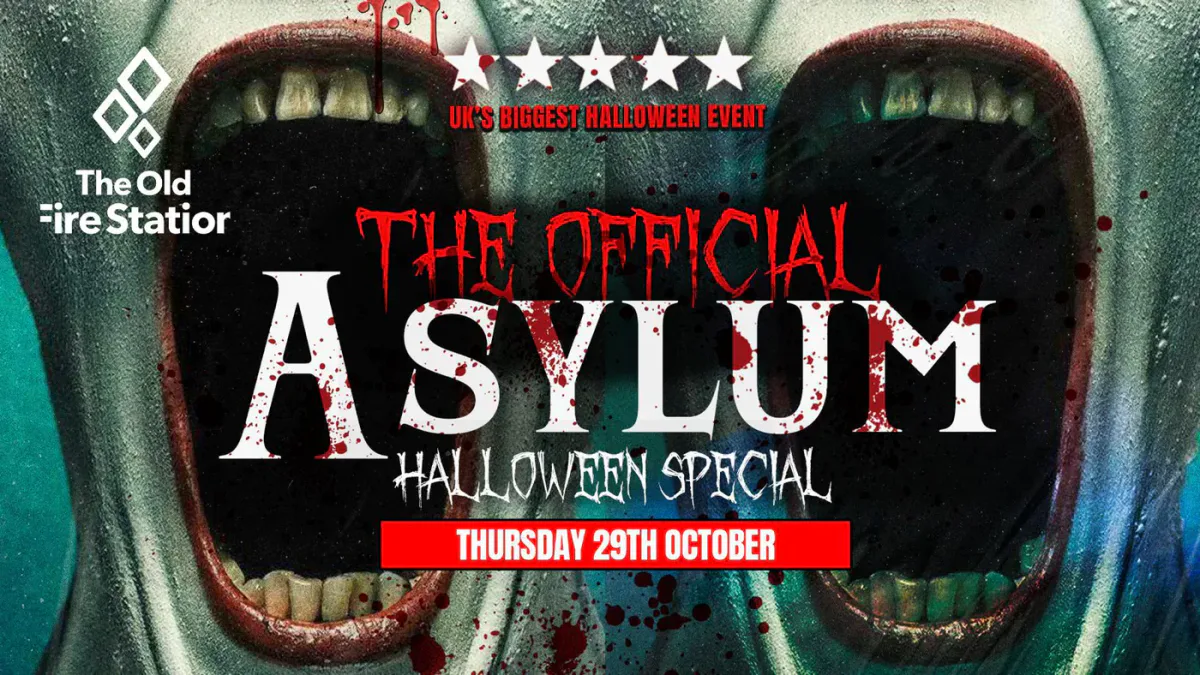 BOURNEMOUTH HALLOWEEN ๐ - THE ASYLUM event poster